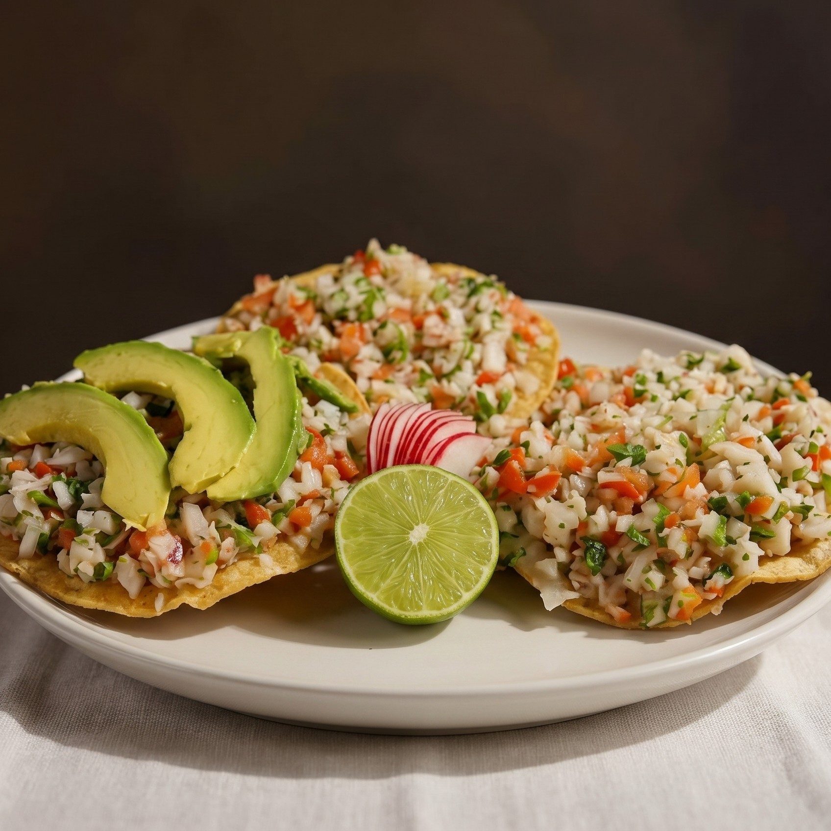 TOSTADA DE CEVICHE.