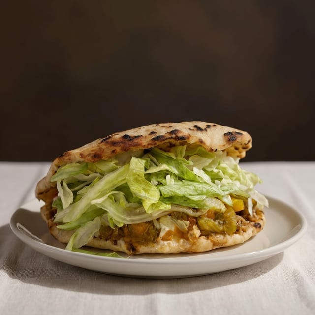 Quesadilla de flor de calabaza.