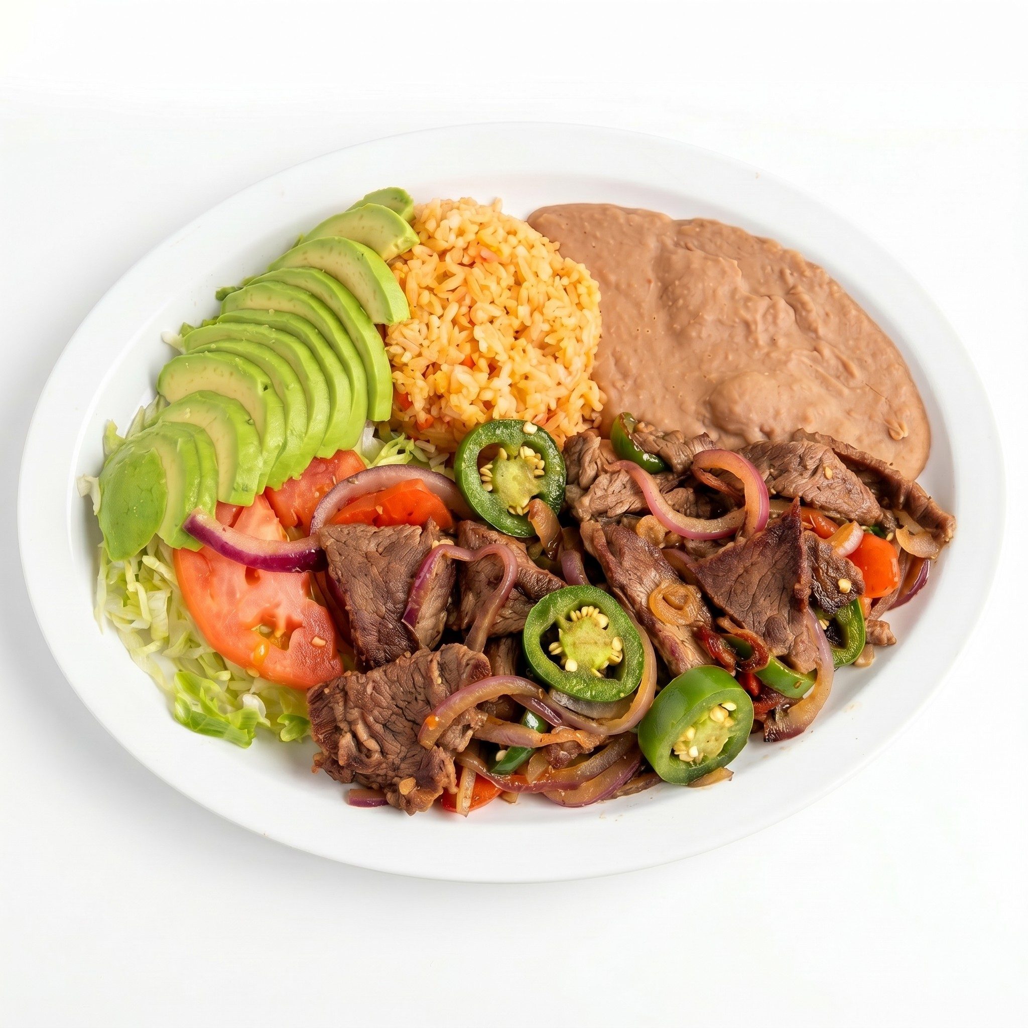 BISTEC A LA MEXICANA.