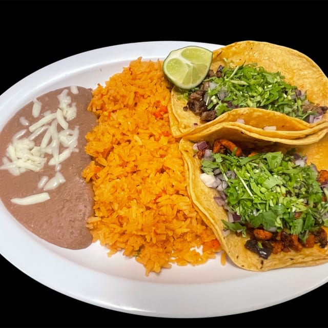 2 tacos dinner special.