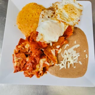CHILAQUILES DURANGO ROJOS